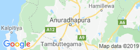 Anuradhapura map